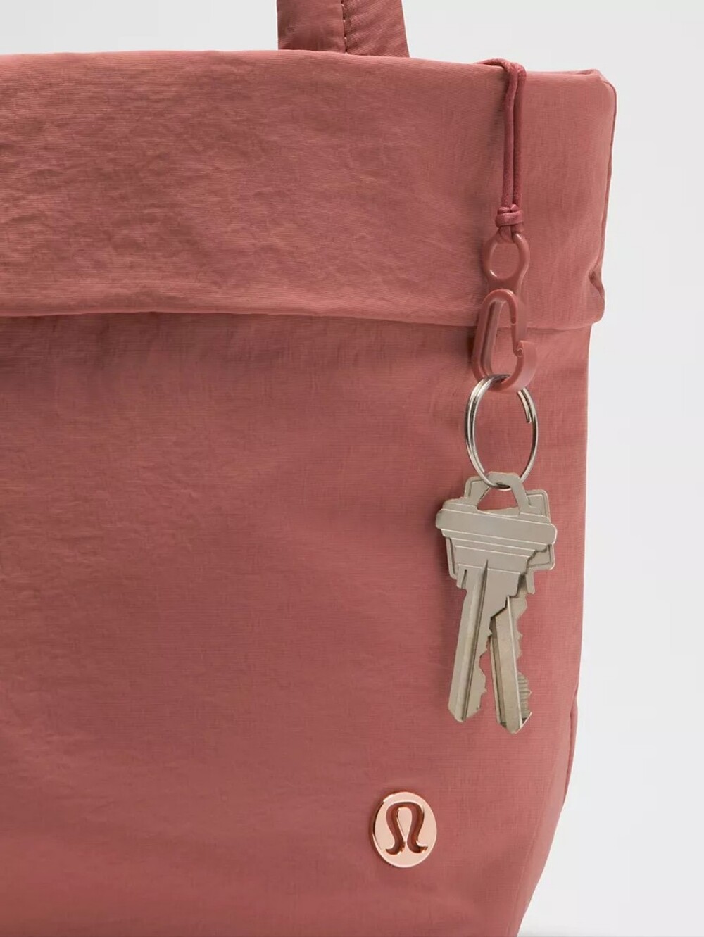 Lululemon Dusk & Rose Gold On My Level Small Tote Bag 5L Crossbody NWT - Picture 5 of 10